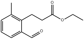 Ethyl 2-formyl-6-methylphenylpropanoate Structural