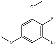 Benzene, 1-bromo-2-fluoro-3,5-dimethoxy- Structural