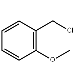 Benzene, 2-(chloromethyl)-3-methoxy-1,4-dimethyl- Structural