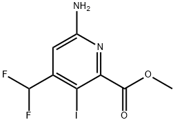 Methyl 6-amino-4-(difluoromethyl)-3-iodopyridine-2-carboxylate