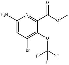 Methyl 6-amino-4-bromo-3-(trifluoromethoxy)pyridine-2-carboxylate