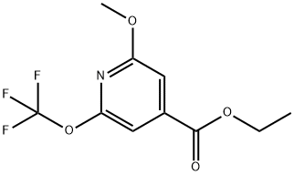 Ethyl 2-methoxy-6-(trifluoromethoxy)pyridine-4-carboxylate Structural
