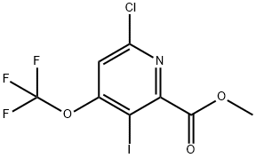 Methyl 6-chloro-3-iodo-4-(trifluoromethoxy)pyridine-2-carboxylate