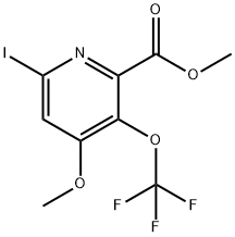 Methyl 6-iodo-4-methoxy-3-(trifluoromethoxy)pyridine-2-carboxylate