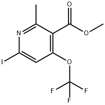 Methyl 6-iodo-2-methyl-4-(trifluoromethoxy)pyridine-3-carboxylate