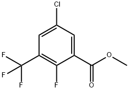 methyl 5-chloro-2-fluoro-3-(trifluoromethyl)benzoate Structural