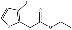 Ethyl 3-fluorothiophene-2-acetate Structural