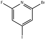 Pyridine, 2-bromo-6-fluoro-4-iodo- Structural
