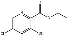 Ethyl 5-chloro-3-hydroxypicolinate Structural