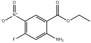 Ethyl 2-amino-4-fluoro-5-nitrobenzoate Structural
