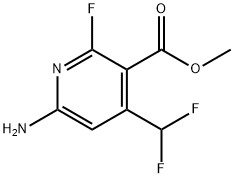 Methyl 6-amino-4-(difluoromethyl)-2-fluoropyridine-3-carboxylate