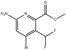 Methyl 6-amino-4-bromo-3-(difluoromethyl)pyridine-2-carboxylate