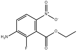 Ethyl 3-amino-2-fluoro-6-nitrobenzoate Structural