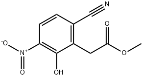 Methyl 6-cyano-2-hydroxy-3-nitrophenylacetate