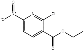 Ethyl 2-chloro-6-nitronicotinate Structural