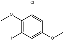 Benzene, 1-chloro-3-iodo-2,5-dimethoxy- Structural