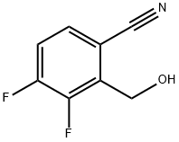 Benzonitrile, 3,4-difluoro-2-(hydroxymethyl)- Structural
