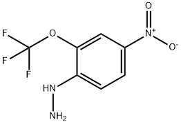 Hydrazine, [4-nitro-2-(trifluoromethoxy)phenyl]- Structural