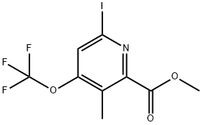 Methyl 6-iodo-3-methyl-4-(trifluoromethoxy)pyridine-2-carboxylate