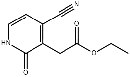 Ethyl 4-cyano-2-hydroxypyridine-3-acetate Structural
