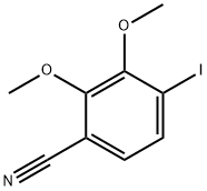 Benzonitrile, 4-iodo-2,3-dimethoxy- Structural