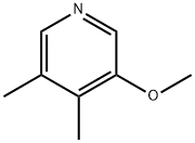 Pyridine, 3-methoxy-4,5-dimethyl- Structural