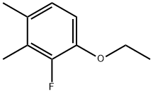 Benzene, 1-ethoxy-2-fluoro-3,4-dimethyl- Structural