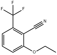 Benzonitrile, 2-ethoxy-6-(trifluoromethyl)- Structural