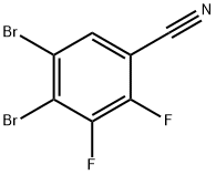 Benzonitrile, 4,5-dibromo-2,3-difluoro- Structural