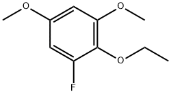 Benzene, 2-ethoxy-1-fluoro-3,5-dimethoxy- Structural