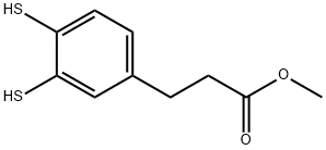 Methyl 3,4-dimercaptophenylpropanoate Structural