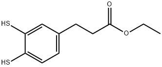 Ethyl 3,4-dimercaptophenylpropanoate Structural