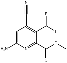 Methyl 6-amino-4-cyano-3-(difluoromethyl)pyridine-2-carboxylate