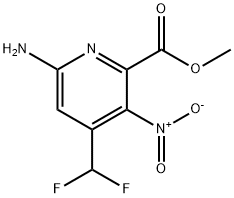 Methyl 6-amino-4-(difluoromethyl)-3-nitropyridine-2-carboxylate
