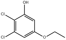 Phenol, 2,3-dichloro-5-ethoxy- Structural