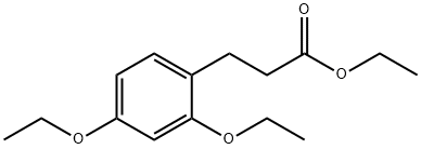 Ethyl 2,4-diethoxyphenylpropanoate Structural