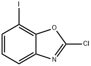 Benzoxazole, 2-chloro-7-iodo- Structural