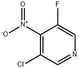 Pyridine, 3-chloro-5-fluoro-4-nitro- Structural