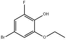 Phenol, 4-bromo-2-ethoxy-6-fluoro- Structural