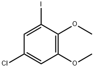 Benzene, 5-chloro-1-iodo-2,3-dimethoxy- Structural