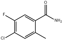Benzamide, 4-chloro-5-fluoro-2-methyl- Structural