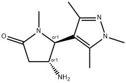 rac-(4R,5S)-4-amino-1-methyl-5-(trimethyl-1H-pyrazol-4-yl)pyrrolidin-2-one, trans Structural