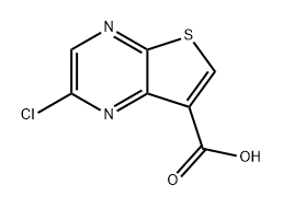 Thieno[2,3-b]pyrazine-7-carboxylic acid, 2-chloro- Structural