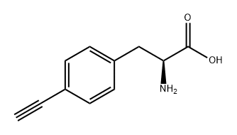 Phenylalanine, 4-ethynyl- Structural