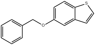 Benzo[b]thiophene, 5-(phenylmethoxy)- Structural