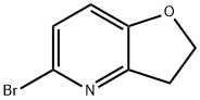 Furo[3,2-b]pyridine, 5-bromo-2,3-dihydro- Structural