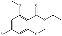 Benzoic acid, 4-bromo-2,6-dimethoxy-, ethyl ester Structural