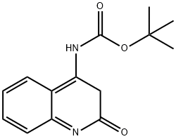 tert-Butyl (2-oxo-2,3-dihydroquinolin-4-yl)carbamate Structural