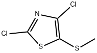 Thiazole, 2,4-dichloro-5-(methylthio)- Structural