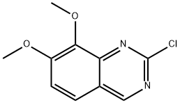Quinazoline, 2-chloro-7,8-dimethoxy- Structural